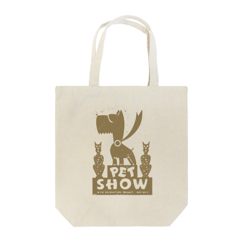 ヴィンテージポスタートートバッグ（Pet Show） Tote Bag