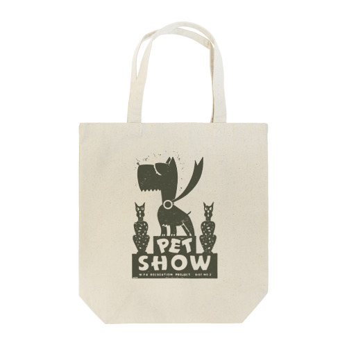 ヴィンテージポスタートートバッグ（Pet Show） Tote Bag