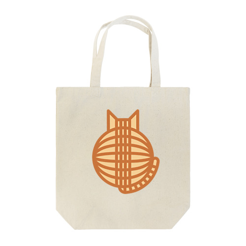 猫の丸い背中（チャトラ） トートバッグ Tote Bag