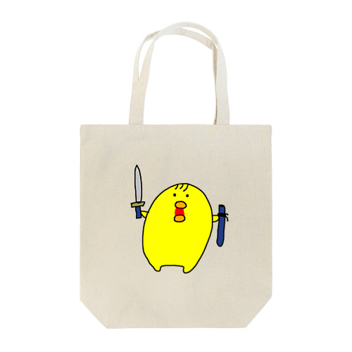 ひよこサムライ Tote Bag