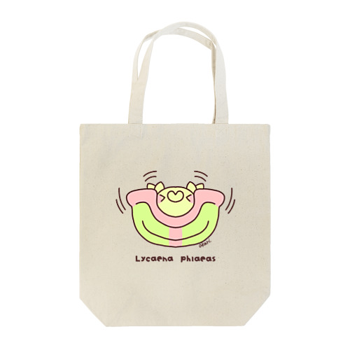 ベニシジミくん【キュートキャタピラーズ Tote Bag