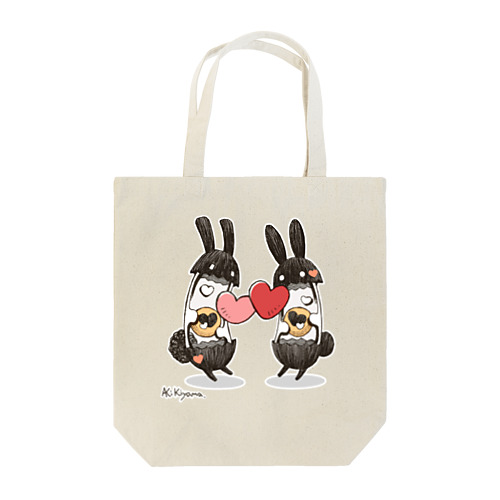 ウサギ兄弟 Tote Bag