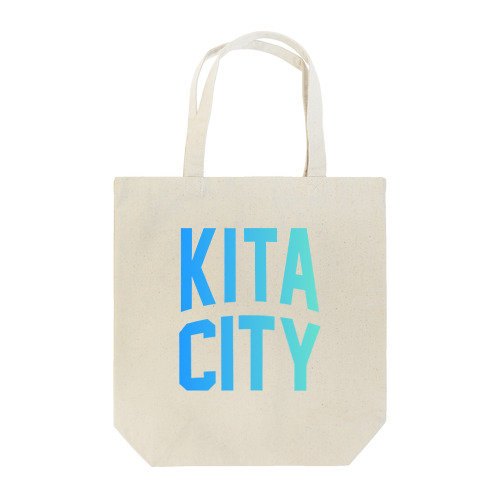 北区 KITA CITY ロゴブルー Tote Bag