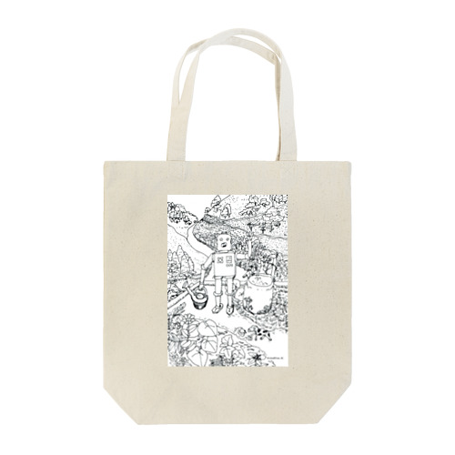 ロボットの休日 Tote Bag