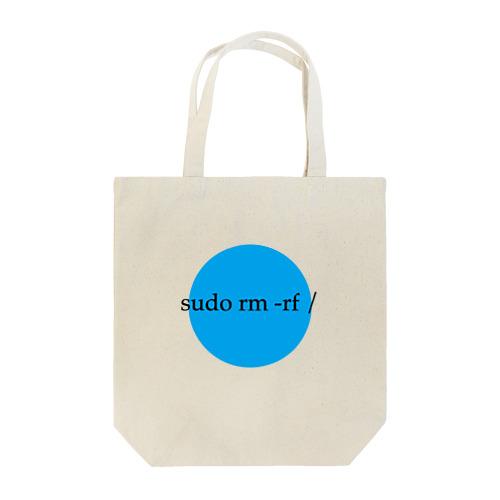 sudo rm -rf / Tote Bag