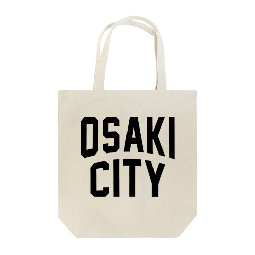 大崎市 OSAKI CITY　ロゴブラック Tote Bag
