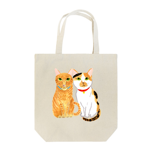 仲良し猫ちゃん2 Tote Bag