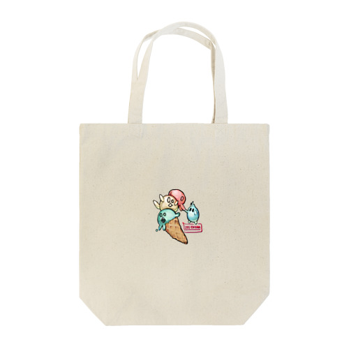 アイスクリームの妖怪たち Tote Bag