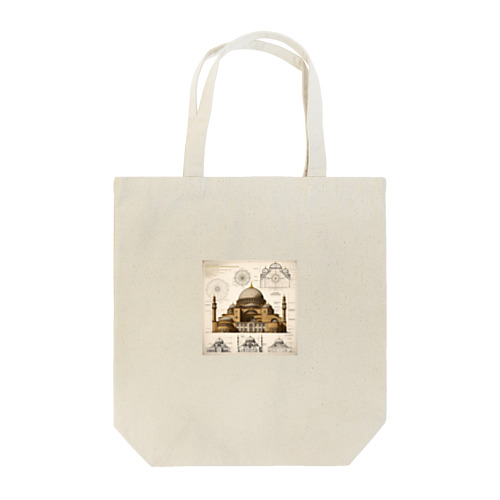 アヤソフィア（図面風） Tote Bag