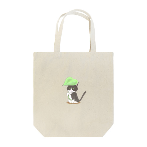 黒白ハチワレ猫　陽菜ちゃん Tote Bag