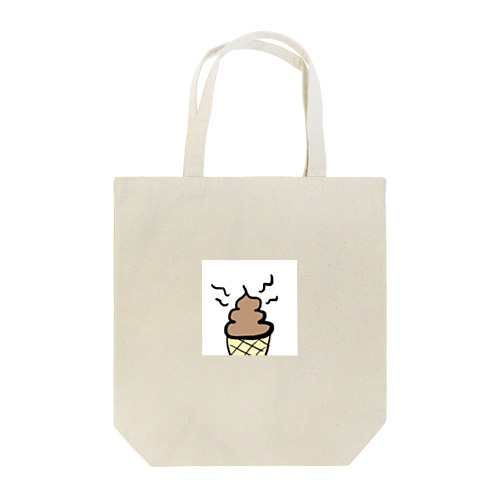 ソフトクリームチョコレート味 Tote Bag