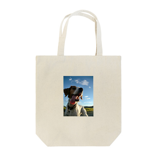 稲と犬 Tote Bag