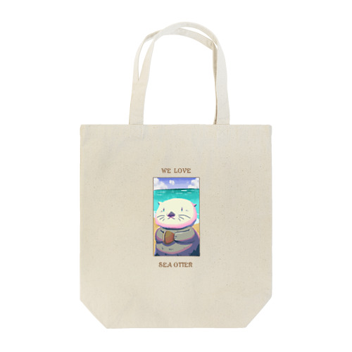 WE LOVE SEA OTTER(いろいろ編) Tote Bag