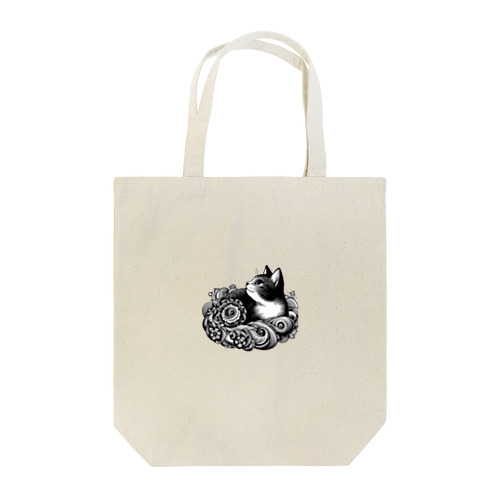 和柄猫 Tote Bag