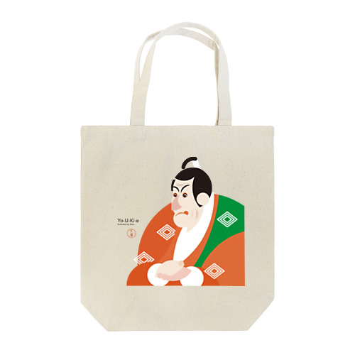 Yo-U-Ki-e「市川鰕蔵」（浮世絵）トートバッグ Tote Bag