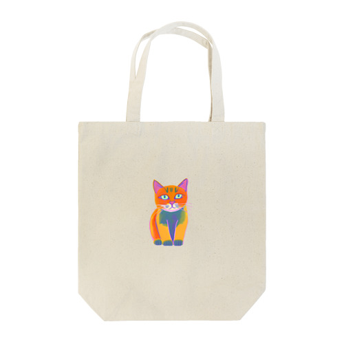猫（カラフル） Tote Bag