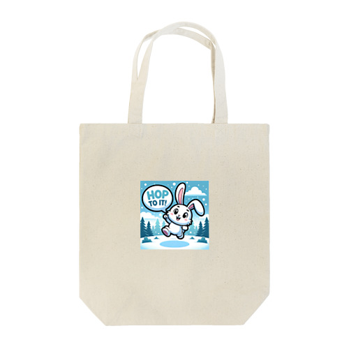 ポンポンウサギ Tote Bag