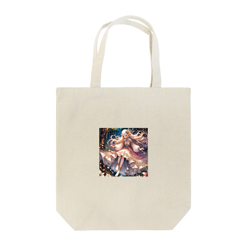 星の精霊の夜舞 Dance of the Star Spirit Tote Bag