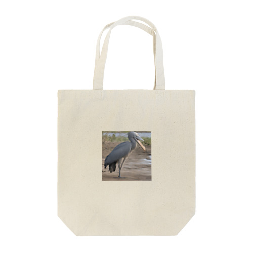 ハシビロコウ　shoebill stork Tote Bag