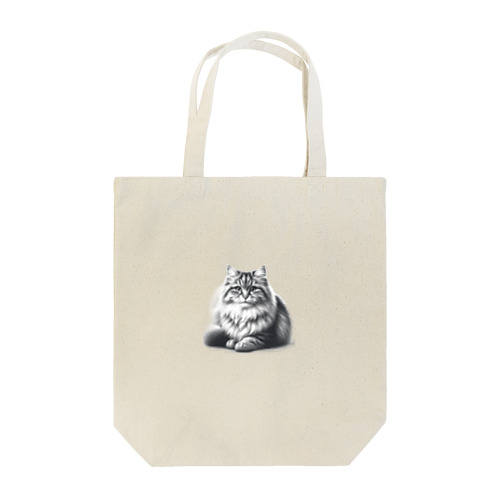 ふさふさの王者 Tote Bag