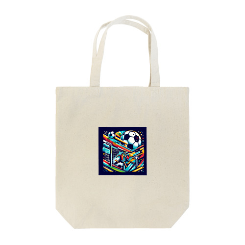 ブロックサッカー Tote Bag