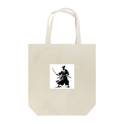 墨絵の剣士 Tote Bag