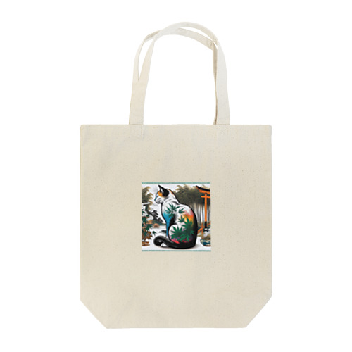 絵描き猫 Tote Bag