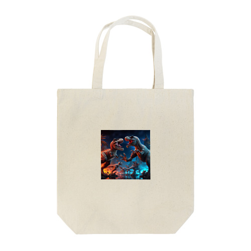 恐竜バトル Tote Bag