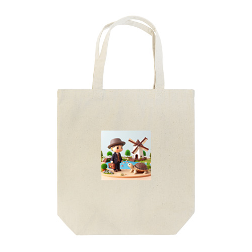 リクガメ君と僕 Tote Bag