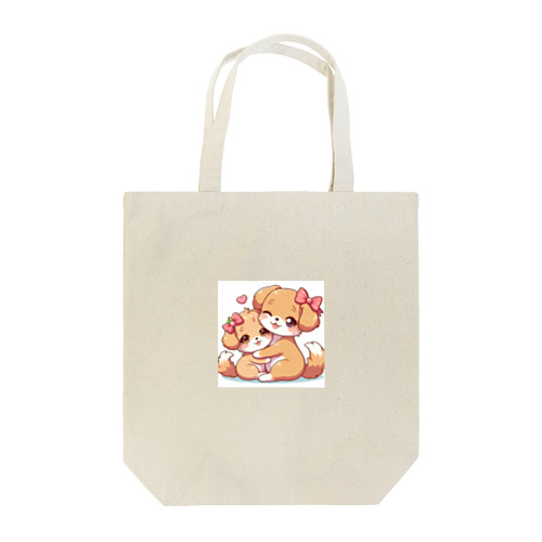 ハグハグドッグ Tote Bag