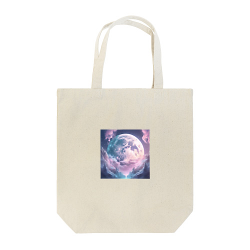 夜の満月　輝き Tote Bag