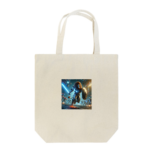 出陣ライオンロボ Tote Bag