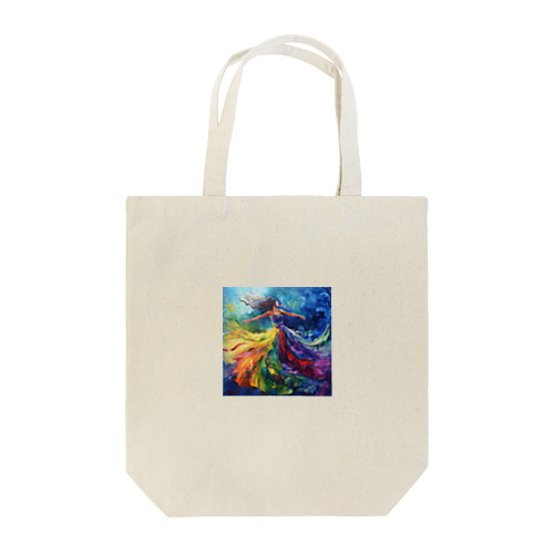 風に揺れる絵画 Tote Bag