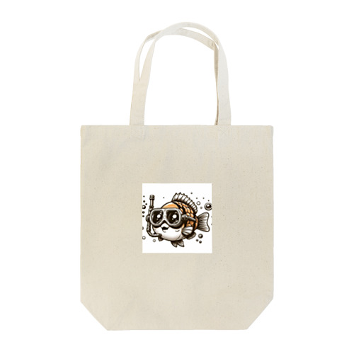 ダイビングフィッシュ Tote Bag