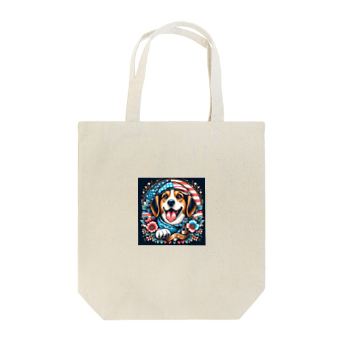 アメリカンな犬 Tote Bag