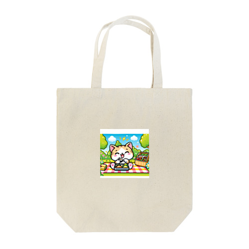 遠足の楽しいお弁当タイム Tote Bag