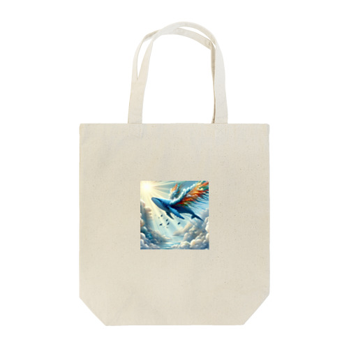 空飛ぶくじら Tote Bag