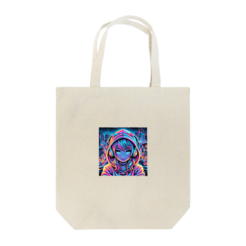 tokyo midnight Girl Tote Bag