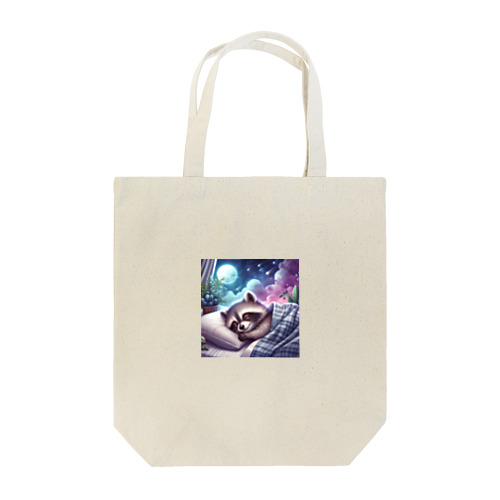 オヤスミアライグマクン Tote Bag