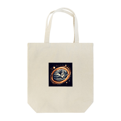 宇宙空間漂う「プック」 Tote Bag