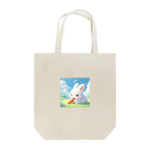 ふわふわウサギのくー Tote Bag