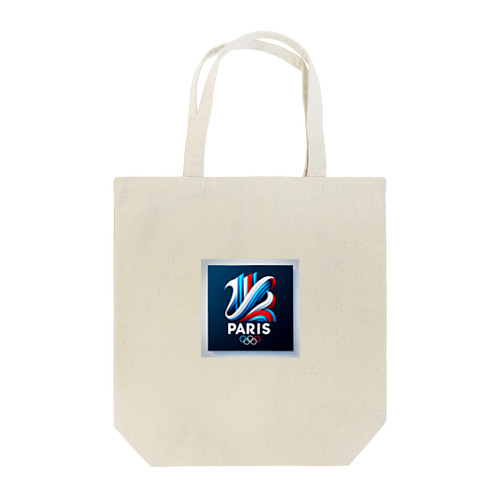 パリ2024オリンピック イメージグッズ - スタイリッシュでエコな記念品 Tote Bag