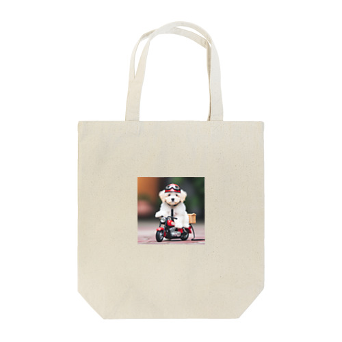 ワンちゃんと一緒にツーリング！ Tote Bag