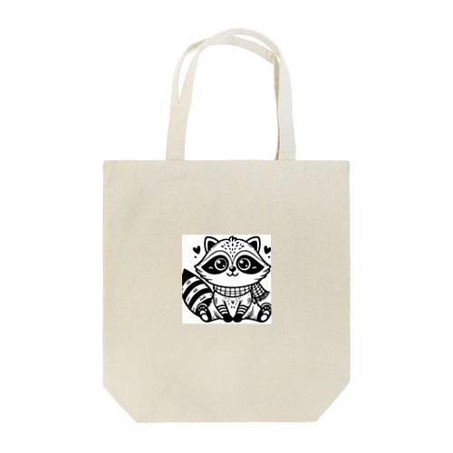 可愛いアライグマのグッズ Tote Bag