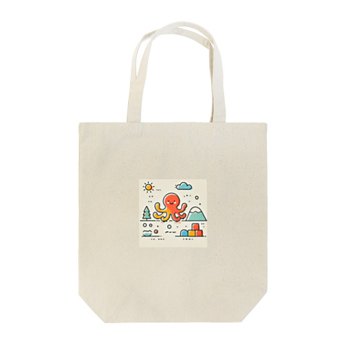 小学生の描いたタコ Tote Bag