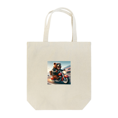 Kuma.Biker Tote Bag