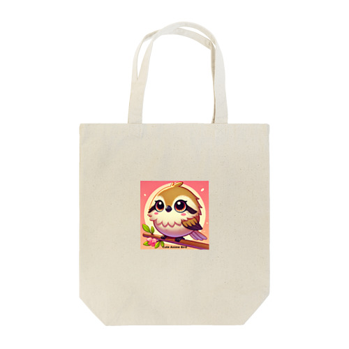 Kawaii Anime Bird Tote Bag