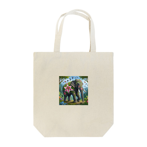 ゆりゆるゾウさん Tote Bag