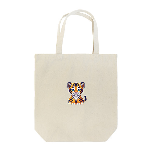 ドット絵のライオン Tote Bag