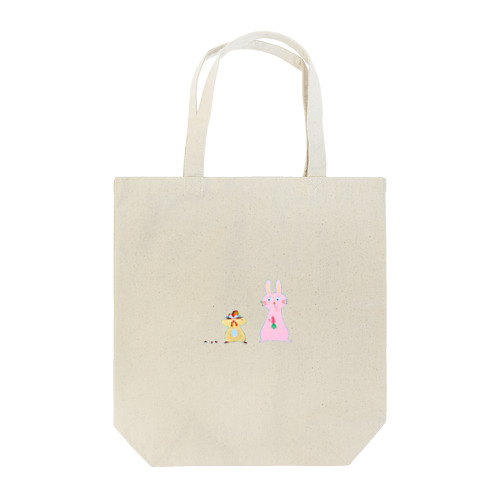 うさぎとリス Tote Bag